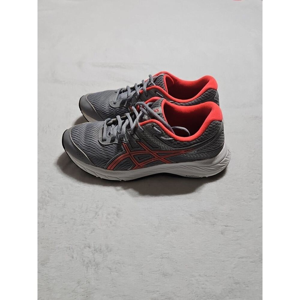 ASICS GEL-Contend 6 Running Shoes Women's Sz 8 Sheet Rock Diva Pink (VGC)